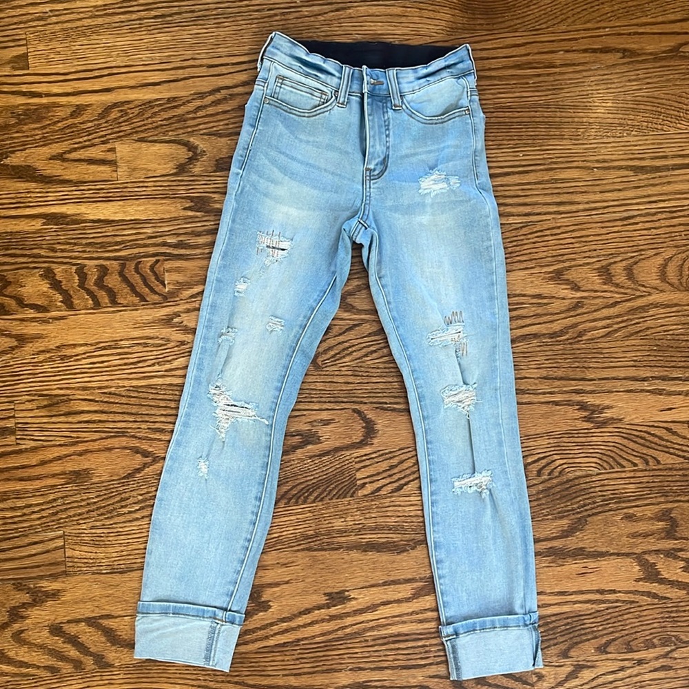 Size 0 ankle length denim